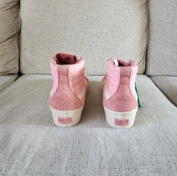 Vans Joe Freshgoods x Sk8-Hi Reissue Platform LX Coral Almond VN0007PWZEE 9/10.5 - Picture 4 of 7